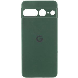 Чохол для Google Pixel 8 з logo сіліконовий Cover Lakshmi Full Camera зелений