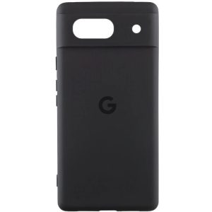 Чохол для Google Pixel 8a з logo сіліконовий Cover Lakshmi Full Camera чорний
