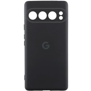 Чохол для Google Pixel 9 Pro XL з logo сіліконовий Cover Lakshmi Full Camera чорний