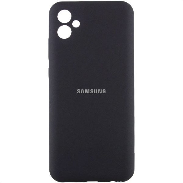 Чохол для Samsung Galaxy A06 з logo сіліконовий Cover Lakshmi Full Camera чорний