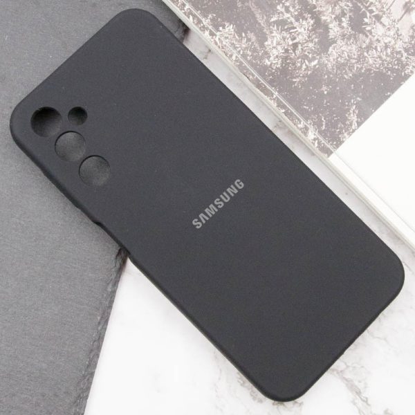 Чохол для Samsung Galaxy A15 4G з logo сіліконовий Cover Lakshmi Full Camera чорний - Зображення 6