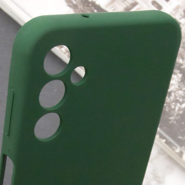 Чохол для Samsung Galaxy A25 5G з logo сіліконовий Cover Lakshmi Full Camera зелений - Зображення 4