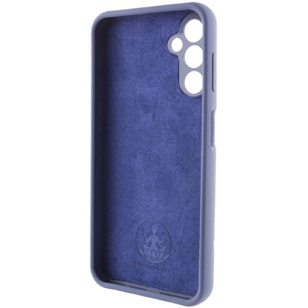 Чохол для Samsung Galaxy A26 5G з logo сіліконовий Cover Lakshmi Full Camera синій - Зображення 3