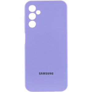 Чохол для Samsung Galaxy A26 5G з logo сіліконовий Cover Lakshmi Full Camera бузковий