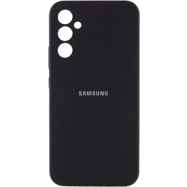 Чохол для Samsung Galaxy A36 5G з logo сіліконовий Cover Lakshmi Full Camera чорний