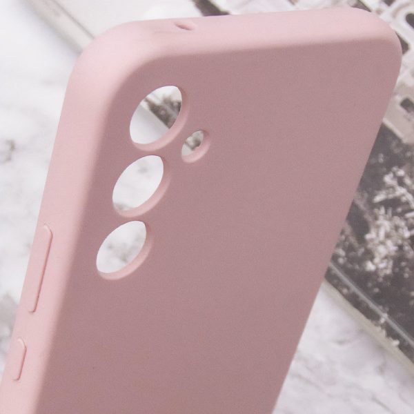 Чохол для Samsung Galaxy A36 5G з logo сіліконовий Cover Lakshmi Full Camera рожевий - Зображення 4