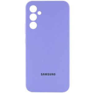Чохол для Samsung Galaxy A36 5G з logo сіліконовий Cover Lakshmi Full Camera бузковий