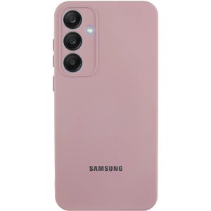 Чохол для Samsung Galaxy S25 з logo сіліконовий Cover Lakshmi Full Camera рожевий
