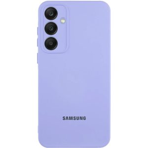 Чохол для Samsung Galaxy S25+ з logo сіліконовий Cover Lakshmi Full Camera бузковий