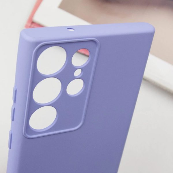 Чохол для Samsung Galaxy S25 Ultra з logo сіліконовий Cover Lakshmi Full Camera бузковий - Зображення 4