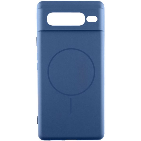 Чохол для Google Pixel 7 Pro з MagFit сіліконовий Cover Lakshmi Full Camera синій