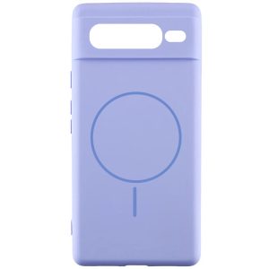 Чохол для Google Pixel 7 Pro з MagFit сіліконовий Cover Lakshmi Full Camera бузковий