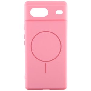 Чохол для Google Pixel 7 з MagFit сіліконовий Cover Lakshmi Full Camera рожевий