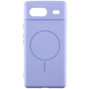Чохол для Google Pixel 7 з MagFit сіліконовий Cover Lakshmi Full Camera бузковий