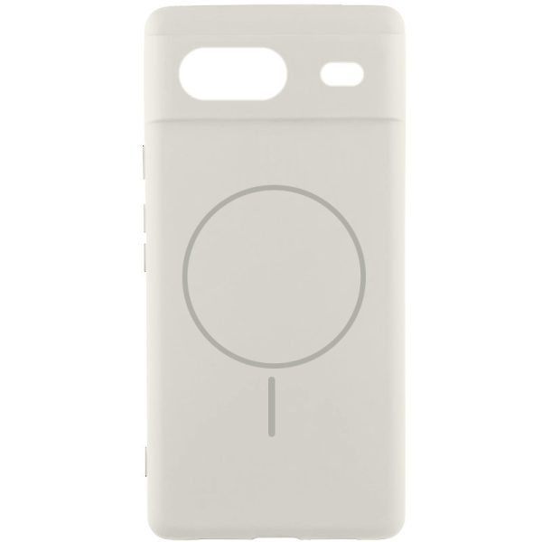 Чохол для Google Pixel 8 з MagFit сіліконовий Cover Lakshmi Full Camera білий