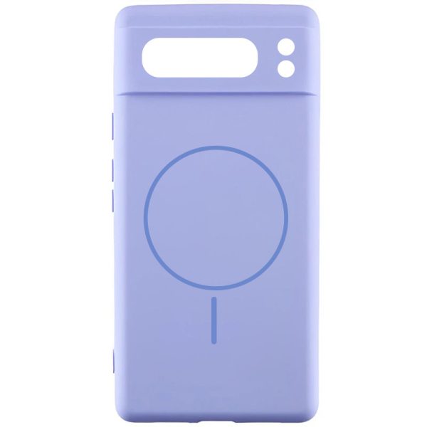 Чохол для Google Pixel 8 Pro з MagFit сіліконовий Cover Lakshmi Full Camera бузковий