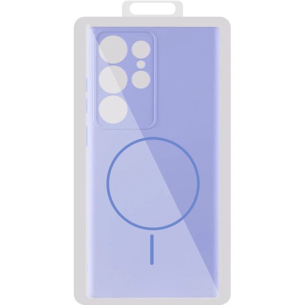 Чохол для Samsung Galaxy S23 Ultra з MagFit сіліконовий Cover Lakshmi Full Camera бузковий - Зображення 5