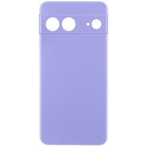 Чохол для Google Pixel 8 сіліконовий Cover Lakshmi Full Camera бузковий