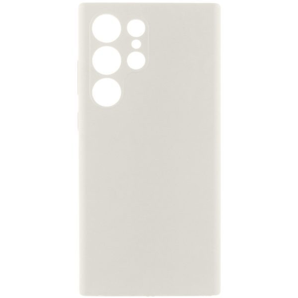 Чохол для Samsung Galaxy S23 Ultra сіліконовий Cover Lakshmi Full Camera білий