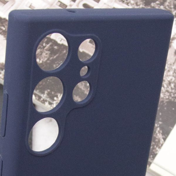 Чохол для Samsung Galaxy S23 Ultra сіліконовий Cover Lakshmi Full Camera темно-синій - Зображення 6