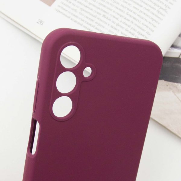 Чохол для Samsung Galaxy A15 4G з Logo сіліконовий Cover Lakshmi Full Camera бордовий - Зображення 5