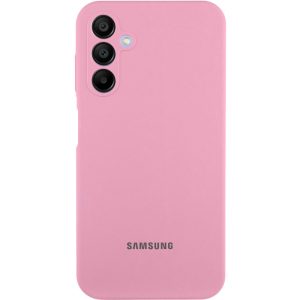 Чохол для Samsung Galaxy A15 4G з Logo сіліконовий Cover Lakshmi Full Camera рожевий
