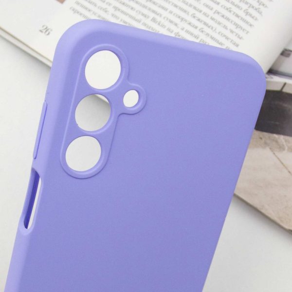 Чохол для Samsung Galaxy A15 4G з Logo сіліконовий Cover Lakshmi Full Camera бузковий - Зображення 6