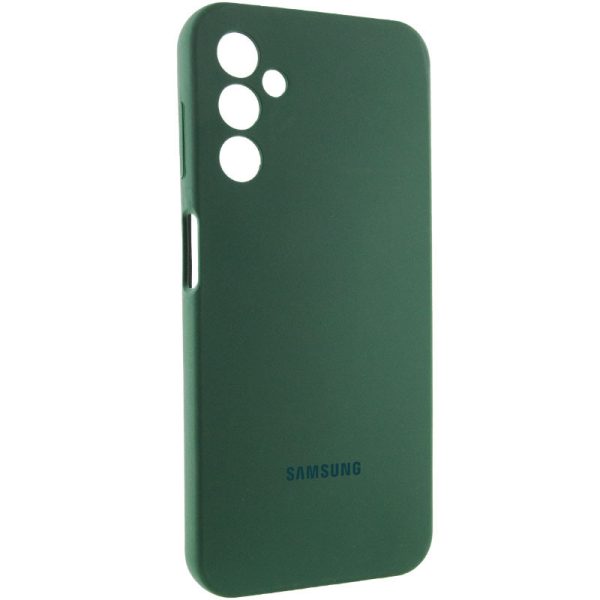 Чохол для Samsung Galaxy A15 4G з Logo сіліконовий Cover Lakshmi Full Camera зелений - Зображення 2