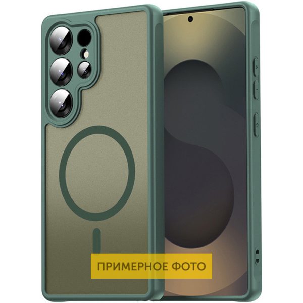 Чохол для Google Pixel 9 Pro XL з MagSafe сіліконовий Bloom зелений