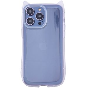 Чохол для iPhone 12 Pro сіліконовий Cat прозорий