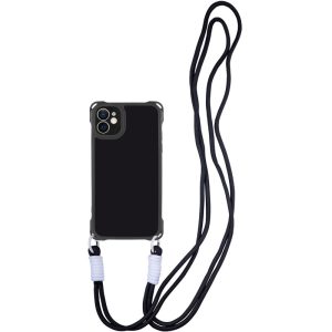Чохол для iPhone 12 з straps сіліконовий CrossBody чорний