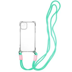 Чохол для iPhone 12 з straps сіліконовий CrossBody прозорий