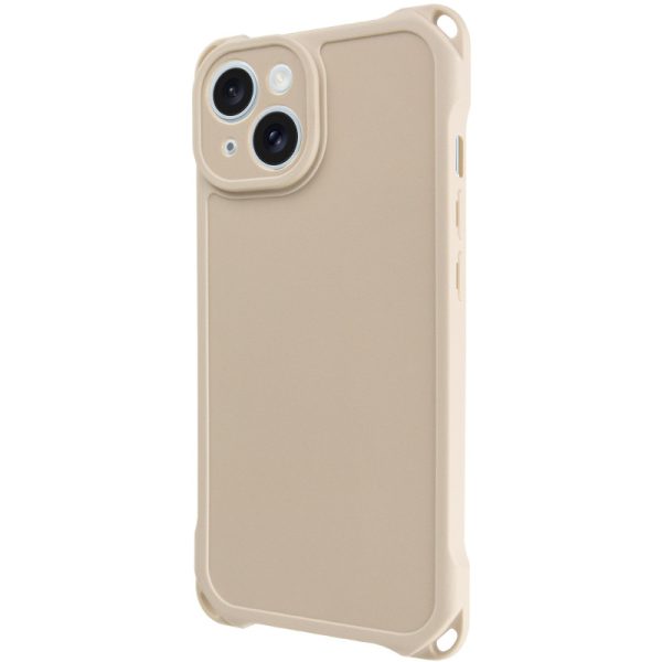 Чохол для iPhone 14 з straps сіліконовий CrossBody бежевий - Зображення 2