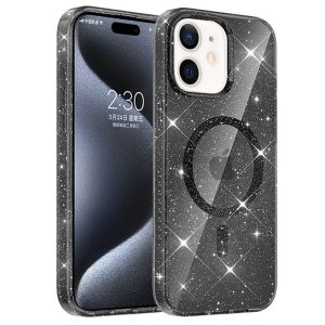 Чохол для iPhone 11 сіліконовий Eclipse Sparkle чорний