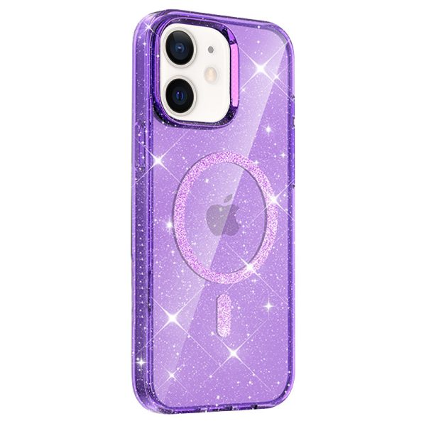 Чохол для iPhone 11 сіліконовий Eclipse Sparkle фіолетовий - Зображення 2
