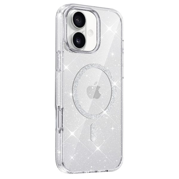 Чохол для iPhone 16 сіліконовий Eclipse Sparkle прозорий - Зображення 2