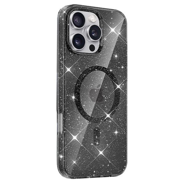 Чохол для iPhone 16 Pro сіліконовий Eclipse Sparkle чорний - Зображення 2
