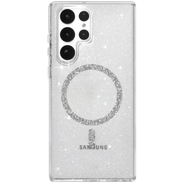 Чохол для Samsung Galaxy S24 Ultra сіліконовий Eclipse Sparkle прозорий