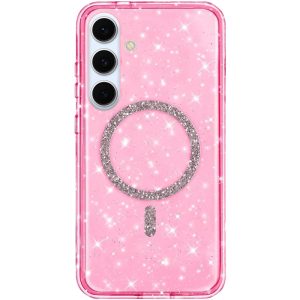 Чохол для Samsung Galaxy S25+ сіліконовий Eclipse Sparkle рожевий