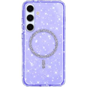 Чохол для Samsung Galaxy S25+ сіліконовий Eclipse Sparkle фіолетовий