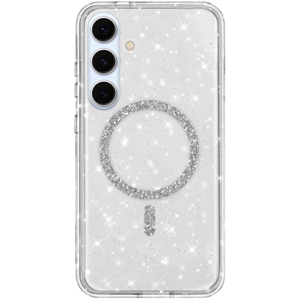 Чохол для Samsung Galaxy S25+ сіліконовий Eclipse Sparkle прозорий