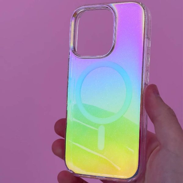 Чохол для iPhone 11 сіліконовий Galaxy Sparkle срібний - Зображення 3