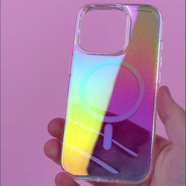 Чохол для iPhone 11 сіліконовий Galaxy Sparkle срібний - Зображення 4
