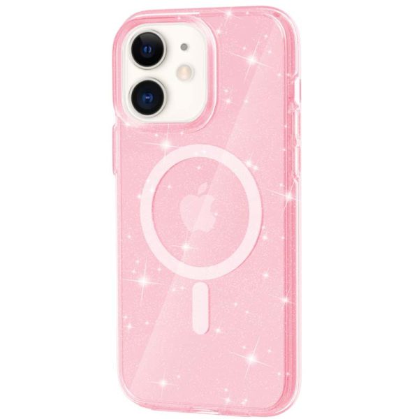 Чохол для iPhone 11 сіліконовий Galaxy Sparkle рожевий
