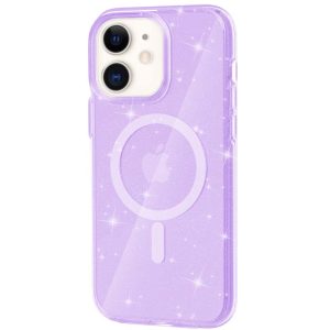 Чохол для iPhone 11 сіліконовий Galaxy Sparkle фіолетовий
