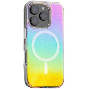 Чохол для iPhone 16 Pro Max сіліконовий Galaxy Sparkle срібний