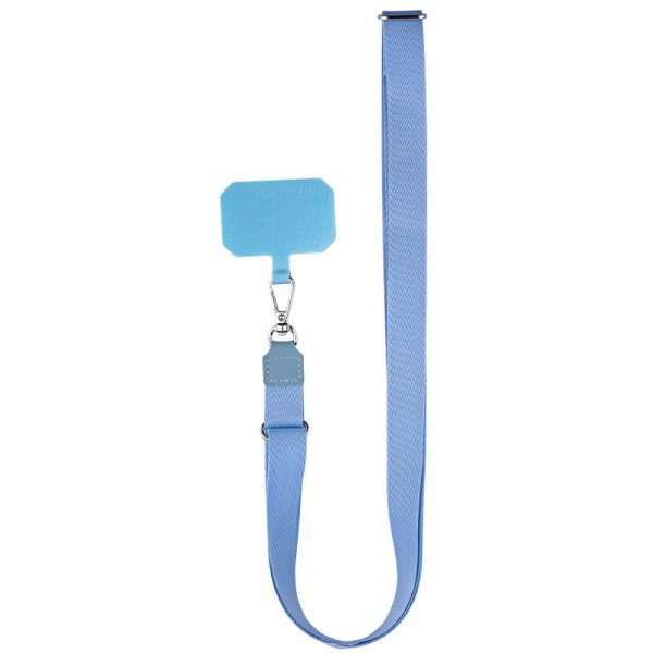 Чохол для iPhone 13 з straps сіліконовий GETMAN Cat блакитний - Зображення 3