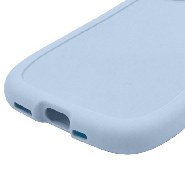 Чохол для iPhone 16 з straps сіліконовий GETMAN Cat блакитний - Зображення 5