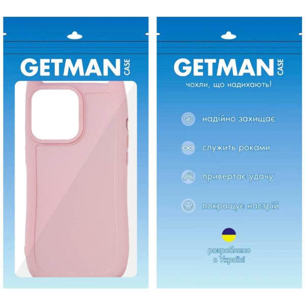 Чохол для iPhone 16 Pro Max з straps сіліконовий GETMAN Cat рожевий - Зображення 6
