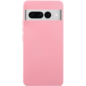 Чохол для Google Pixel 7 Pro сіліконовий GETMAN Liquid Silk рожевий